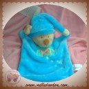 NICOTOY SOS DOUDOU OURS BEIGE PLAT BLEU TURQUOISE FENETRE ETOILE