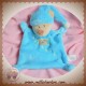 NICOTOY SOS DOUDOU OURS BEIGE PLAT BLEU TURQUOISE FENETRE ETOILE