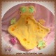 DIVERS SOS DOUDOU GRENOUILLE PLAT ORANGE