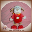 NICOTOY SOS DOUDOU MOUTON ROUGE FOULARD ORANGE