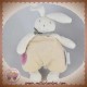MOULIN ROTY SOS DOUDOU LAPIN BLANC CORPS BEIGE HOCHET