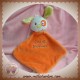 SUCRE D'ORGE SOS DOUDOU CHIEN GRIS PLAT ORANGE VERT JOIE ET BONHEUR