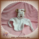 DISNEY SOS DOUDOU MINNIE MARRON PLAT BLANC ROSE CLAIR