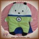 SERGENT MAJOR SOS DOUDOU SOURIS OURS BLANC VERT CAPE BLEU RANGE PYJAMA