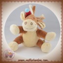 NOUKIE'S SOS DOUDOU PETIT CHEVAL PINTO MARRON INDIEN