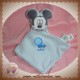 DISNEY GSA SOS DOUDOU MICKEY SOURIS PLAT BLEU VOITURE