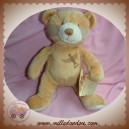 HISTOIRE D'OURS SOS DOUDOU OURS ECRU ETHNIQUE AIGLE MARRON MEXICAIN