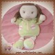 SOS DOUDOU ET COMPAGNIE POUPEE FILLE CHIFFON MADEMOISELLE VERT