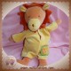 MOULIN ROTY DOUDOU LION ORANGE JAUNE LES LOUSTICS 30 cm