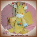 NICOTOY SOS DOUDOU ZEBRE GIRAFE PLAT JAUNE ROND VERT OISEAU