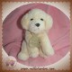 HISTOIRE D'OURS SOS DOUDOU PETIT CHIEN ECRU ASSIS