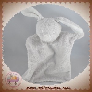 GRAIN DE BLE SOS DOUDOU LAPIN GRIS PLAT TRUFFE BLANC