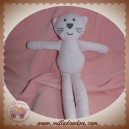 BOUT'CHOU MONOPRIX SOS DOUDOU CHAT OURS ROSE CLAIR VISAGE GRIS