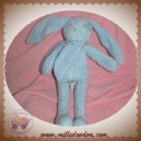 SERGENT MAJOR SOS DOUDOU LAPIN BLEU ECHARPE JAMBES TISSU RAYE