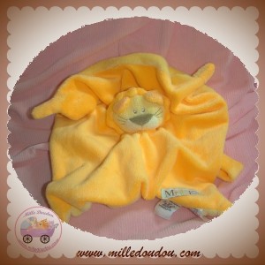 LES CHATOUNETS SOS DOUDOU LION PLAT ORANGE JAUNE