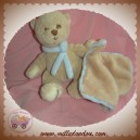 BUKOWSKI SWEDEN SOS DOUDOU OURS BEIGE MOUCHOIR LISERET BLEU BOY