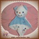 SIPLEC SOS DOUDOU OURS BLANC PLAT BLEU CHAMPIGNON ETOILE LUNE