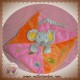 NICOTOY SOS DOUDOU SOURIS GRISE PLATE ORANGE ROSE ETOILE LUNE