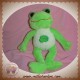 GIPSY SOS DOUDOU GRENOUILLE VERTE BLANCHE TREFLE CROASSE