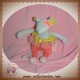 MOULIN ROTY SOS DOUDOU SOURIS DANSEUSE MADEMOISELLE ET RIBANBELLE HOCHET ROSE