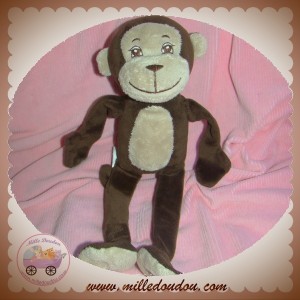 H&M H ET M SOS DOUDOU SINGE MARRON BEIGE