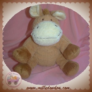 NICOTOY SOS DOUDOU CHEVAL MARRON BEIGE ASSIS