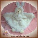 BUKOWSKI SWEDEN SOS DOUDOU OURS PLAT PLUME BLANC DEGUISE LAPIN BLEU