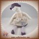 MOULIN ROTY SOS DOUDOU FILLE AIME ET CELESTE ROBE GRIS ARGENT BLEU VIOLET