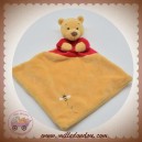 DISNEY SOS DOUDOU OURS WINNIE PLAT JAUNE HAUT ROUGE ABEILLE