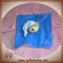 KALOO SOS DOUDOU OURS BEIGE PLAT BLEU DORMEUR K