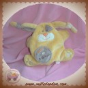 DOUDOU ET COMPAGNIE SOS CHIEN LAPIN MONSTER JAUNE MOUCHOIR