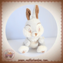DISNEY DOUDOU LAPIN PAN PAN BLANC GRIS MARRON SOS