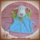 NICOTOY SOS DOUDOU MOUTON PLAT VERT SALOPETTE BLEU FOULARD ORANGE