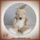IKEA SOS DOUDOU LAPIN KANGOUROU BEIGE BLANC