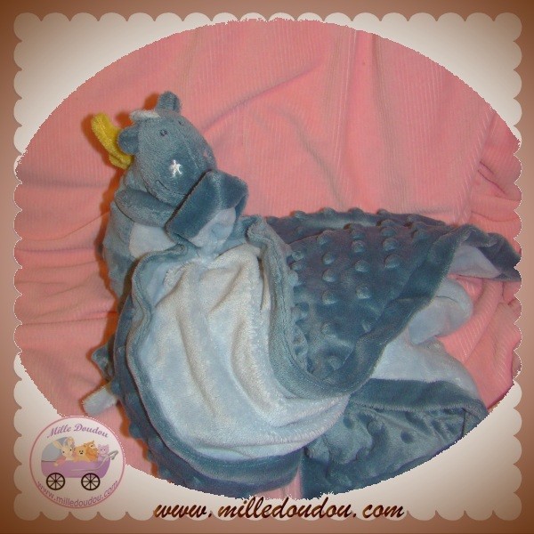 Noukies - Doudou couverture dragon victoria, Livraison Gratuite 24/48h