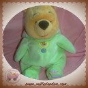 DISNEY SOS DOUDOU OURS WINNIE JAUNE HABIT VERT CAPUCHE