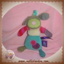 MOULIN ROTY SOS DOUDOU CHIEN BEIGE ECRU VERT LES JOLIS PAS BEAUX