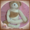 PLAYKIDS CMI SOS DOUDOU OURS MARRON BEIGE CARAMEL 46 cm