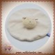 SUCRE D'ORGE SOS DOUDOU MOUTON ECRU PLAT DOS BEIGE