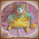 BABYNAT BABY NAT SOS DOUDOU OURS CLEO MARIONNETTE ORANGE BLEU MER BATEAU