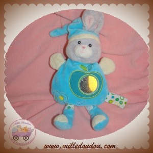 GIPSY SOS DOUDOU LAPIN BLEU ECRU POMMIER POMME GLACE HOCHET