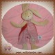 MOULIN ROTY SOS DOUDOU LAPIN BEIGE PLAT RAYE ROUGE SYLVAIN