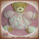 KALOO SOS DOUDOU OURS LILIROSE BOULE ROSE FLEUR PATAPOUF LILI