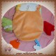 KALOO SOS DOUDOU MA JOLIE CHOUETTE PLATE BLEU ORANGE EVEIL