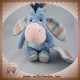 DISNEY NICOTOY SOS DOUDOU ANE BOURRIQUET BLEU VIOLET MOUCHOIR