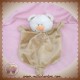 KIMBALOO SOS DOUDOU PELUCHE OURS PLAT BEIGE MARRON