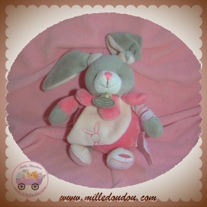 DOUDOU ET COMPAGNIE SOS LAPIN CELESTINE ROSE CAPE