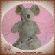 JELLYCAT SOS DOUDOU SOURIS MARRON POIL