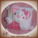 NICOTOY SOS DOUDOU SOURIS ROSE OREILLER FLEUR 