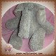 MOFFY DECOMA SOS DOUDOU ELEPHANT GRIS TAUPE